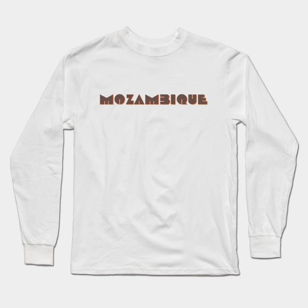 Mozambique! Long Sleeve T-Shirt by MysticTimeline